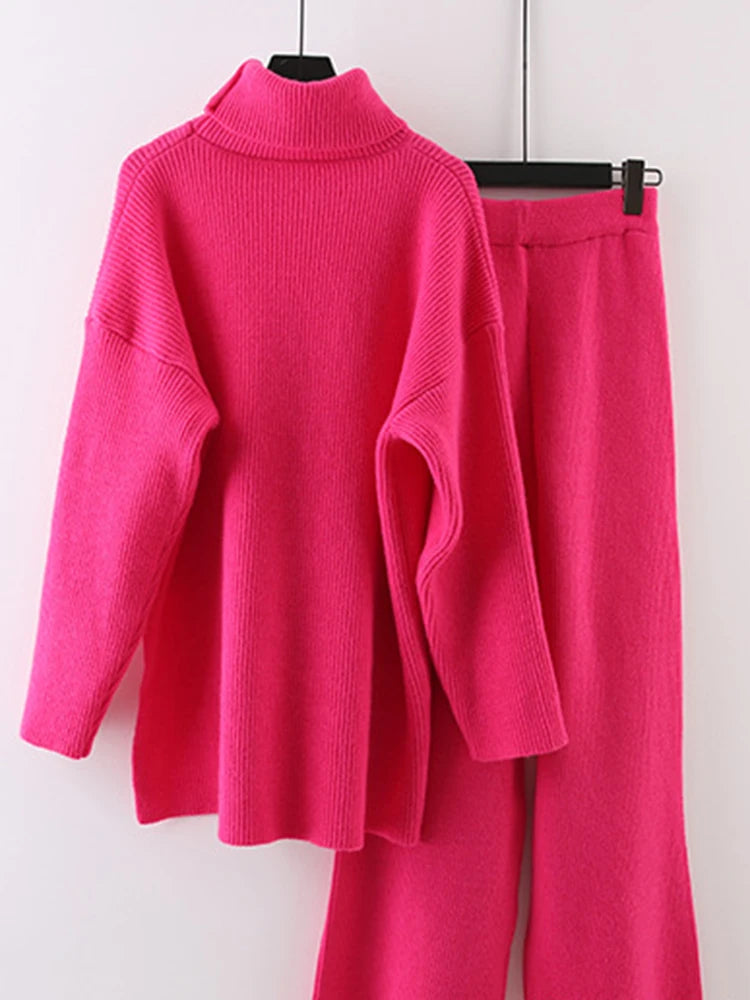 Lana Irregular Knitted Set(5 Colors)