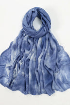 Alzubra Tie-Dye Patterned Scarves(12 Colors)