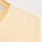 Hanam linen-look long top with slits