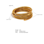 Chloe Wrap Bracelet Bangle(2 Colors)