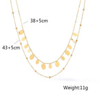 Lydia layered Necklace (4 patterns)