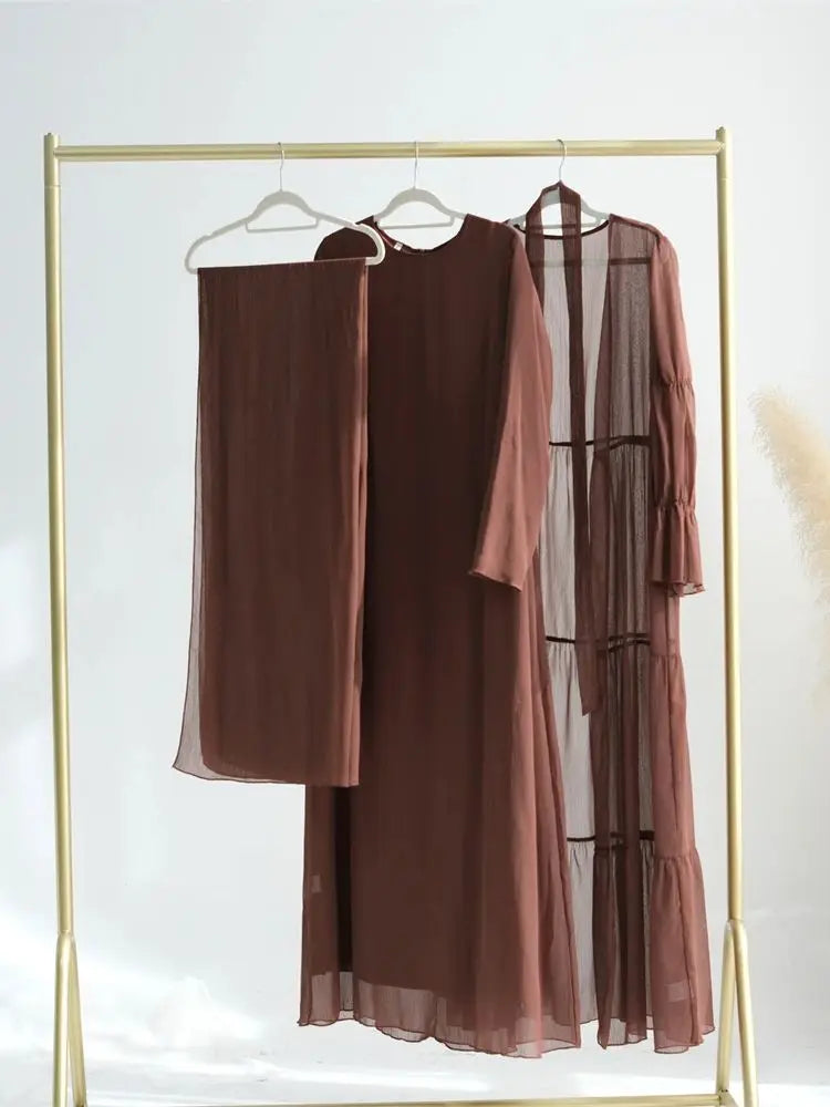 Bisma Abaya Set (5 Colors)