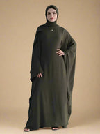 Kaheesha Inner tie abaya dress (8 Colors)