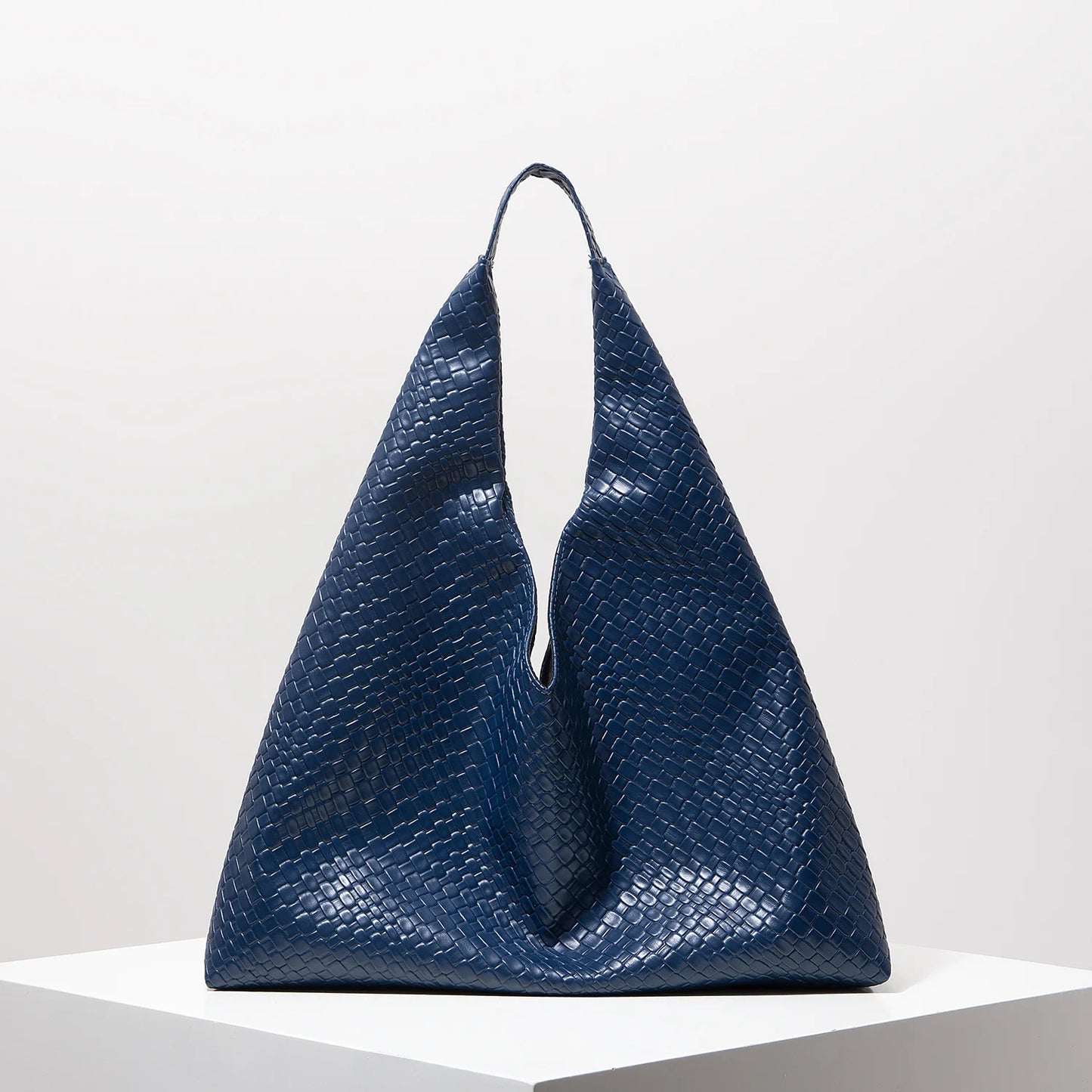 Esme Woven Pattern Large Capacity Tote Bag