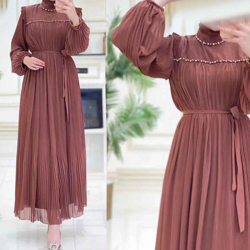 Finley Pleated Dress(7 Colors)