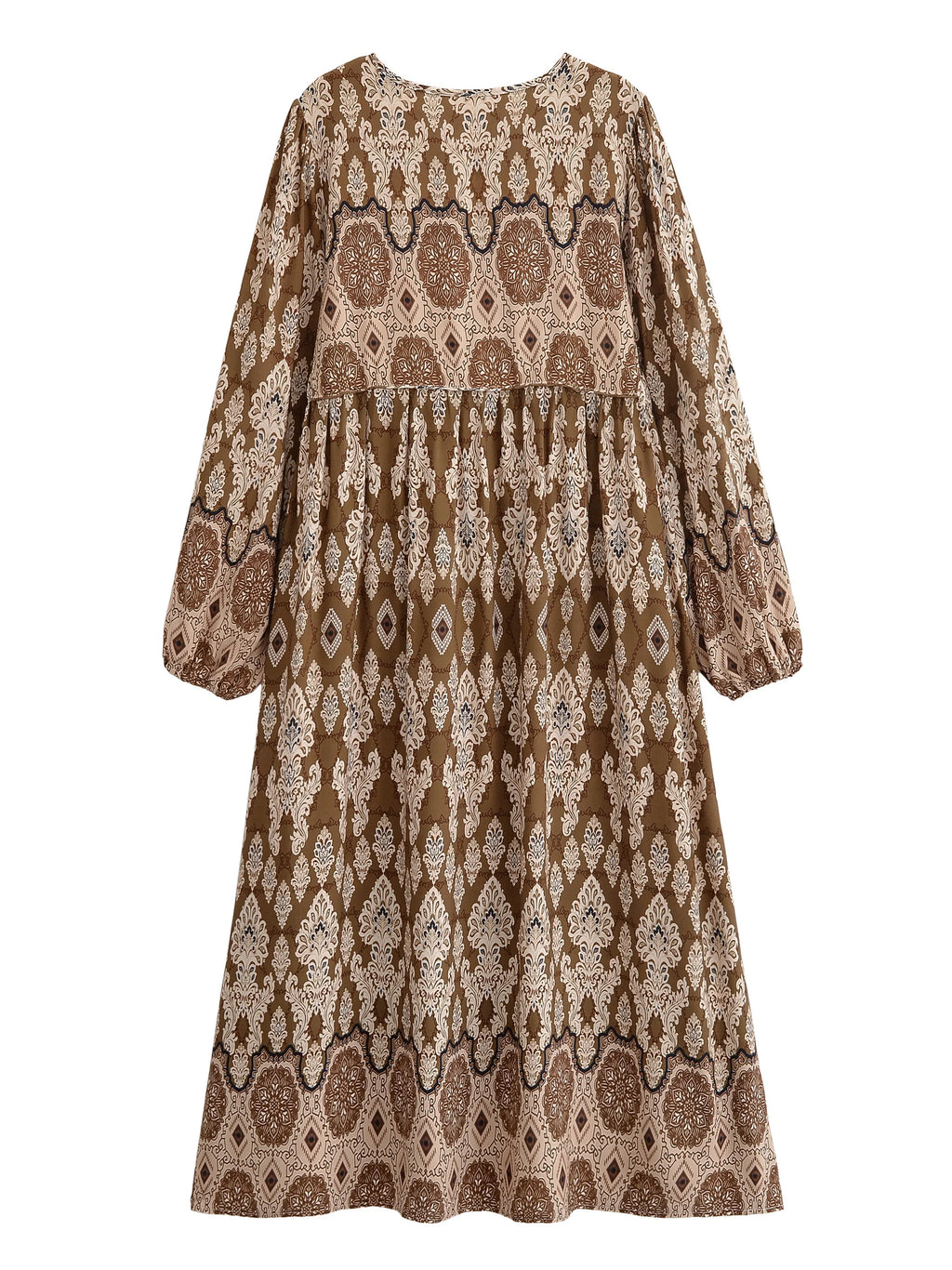 Kawthar Tassel-Tie Dress
