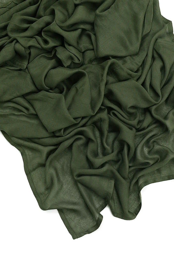 Azza Modal Hijabs Army green