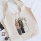 Hijabi Girl Print Tote Bag