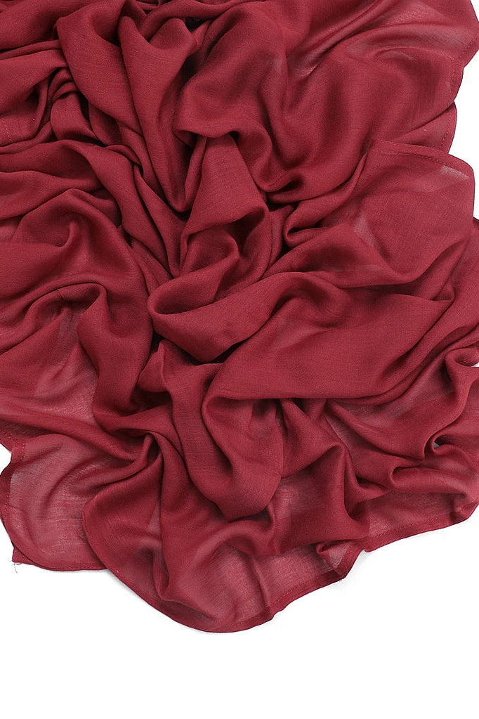 Azza Modal Hijabs Tango red