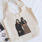 Hijabi Girl Print Tote Bag