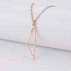 Palestine flag-inspired necklace (2 styles)