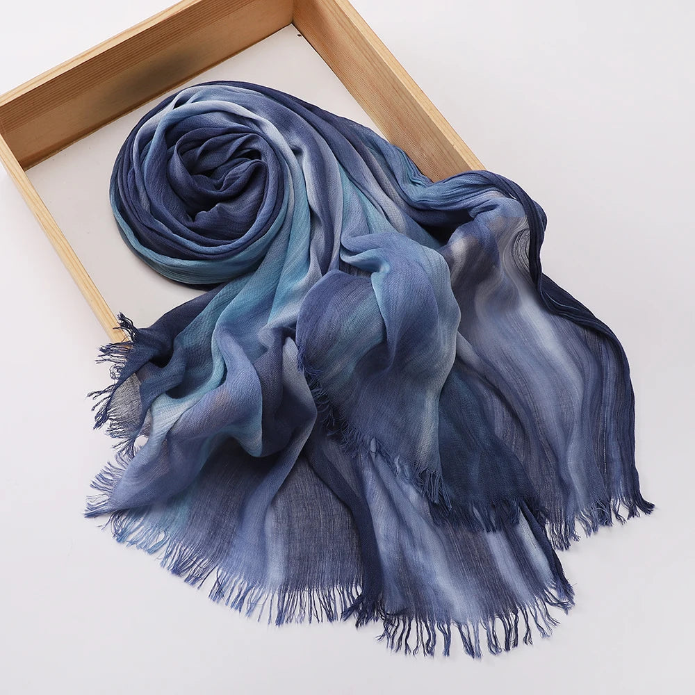 Lubana Tie-Dye Crinkle Modal Hijabs
