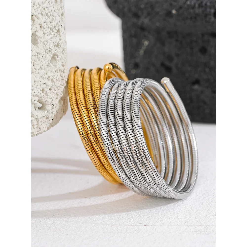 Chloe Wrap Bracelet Bangle(2 Colors)