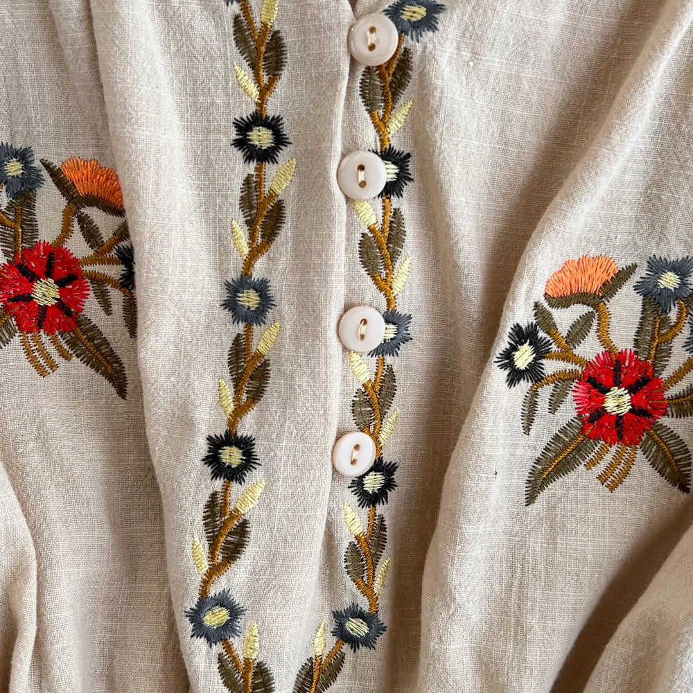 Tessa Embroidery Dress(3 Colors)