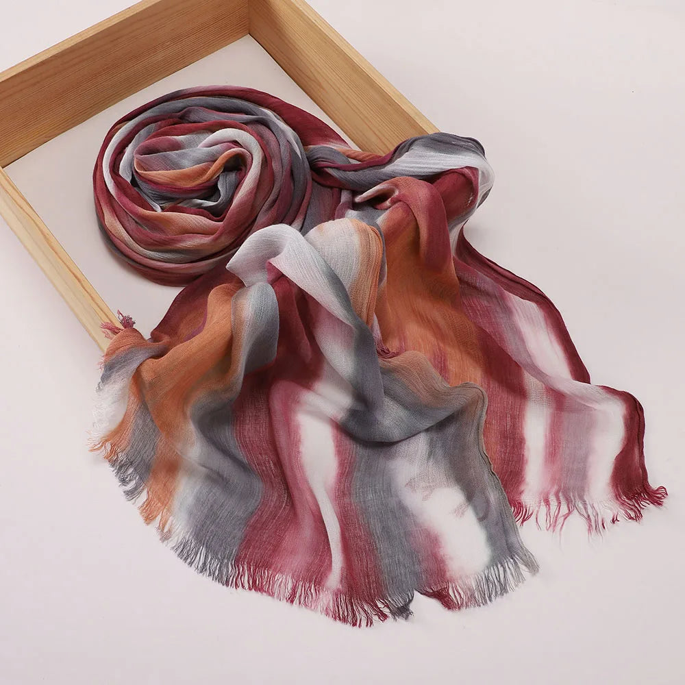 Lubana Tie-Dye Crinkle Modal Hijabs