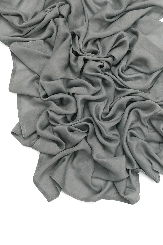 Azza Modal Hijabs Gray