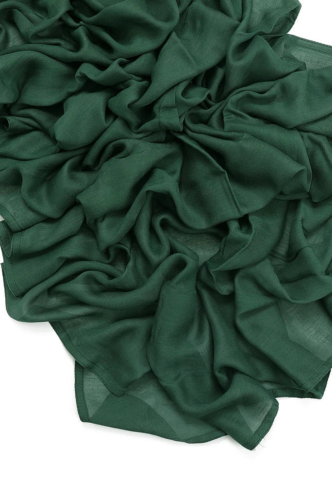 Azza Modal Hijabs Hunter green