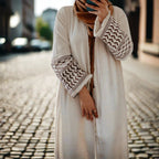 Palestinian Keffiyeh inspired Kimono Abaya Robe (5 colors)