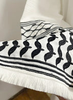 Palestinian Keffiyeh inspired Kimono Abaya Robe (5 colors)