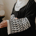 Palestinian Keffiyeh inspired Kimono Abaya Robe (5 colors)