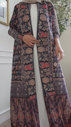 Saleena Plisse Pleated Abaya