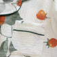 Orange blossom cotton PJ set