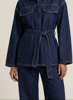 Nayla Belted Denim Co-ord Set