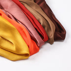 Silk crepe hijabs (15 Colors)