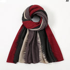 Falisha Pleated Mixed shaded Crinkle Cotton viscose Hijabs (7 Colors)