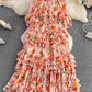 Saalima  Floral Ruffled  Dress(7 Colors)