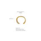 Zelena Cuff Bracelet Bangle