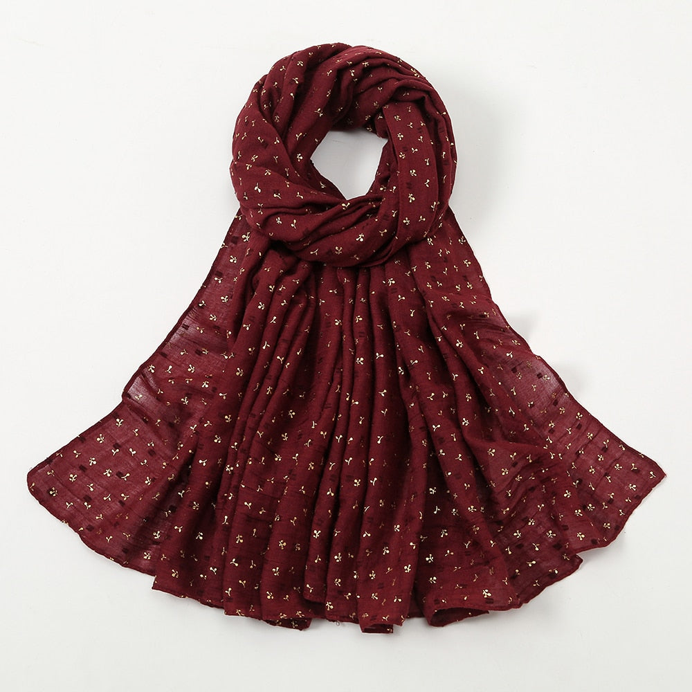 Azmina Cotton Hijab (14 Colors)