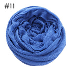 Soft crinkle Hijab(60 colors)