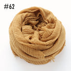 Soft crinkle Hijab(60 colors)