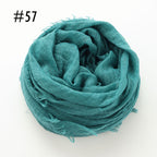 Soft crinkle Hijab(60 colors)