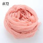 Soft crinkle Hijab(60 colors)
