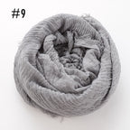 Soft crinkle Hijab(60 colors)