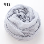 Soft crinkle Hijab(60 colors)