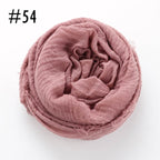 Soft crinkle Hijab(60 colors)
