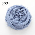 Soft crinkle Hijab(60 colors)