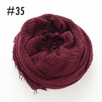 Soft crinkle Hijab(60 colors)