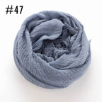Soft crinkle Hijab(60 colors)