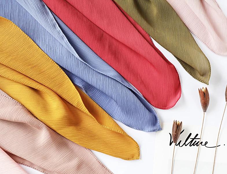 Crepe Chiffon Hijab (26 colors)