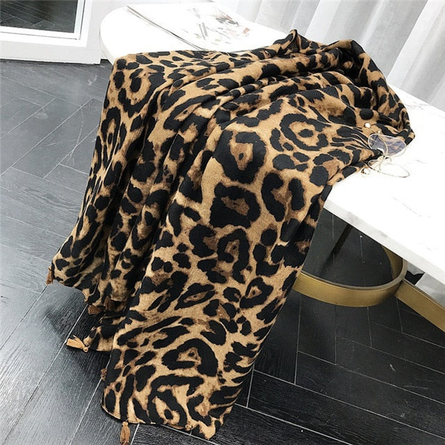 Leopard Hijab(13 colors)