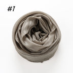 Linen Silk Hijab (30 Colors)