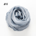 Linen Silk Hijab (30 Colors)
