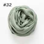 Linen Silk Hijab (30 Colors)
