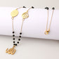 Colored bead Allah Pendant  Necklace (5 Colors)