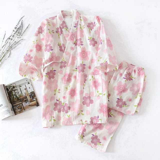 Kimono Style  Pajamas Sets (25 prints)